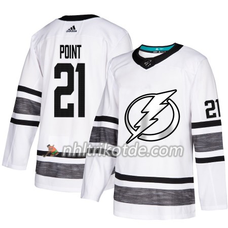 Tampa Bay Lightning Trikot Brayden Point 21 2019 All-Star Adidas Weiß Authentic - Herren